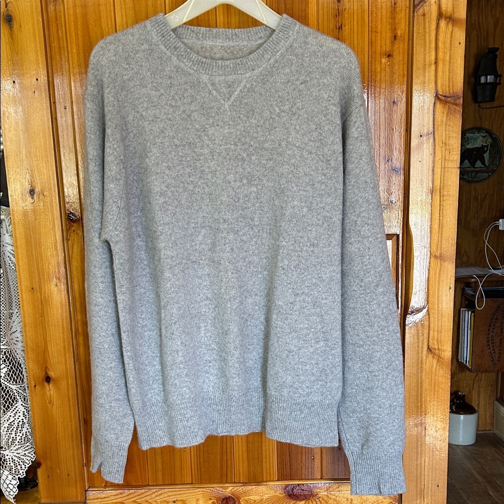 Men's Crewneck Sweater - Gray